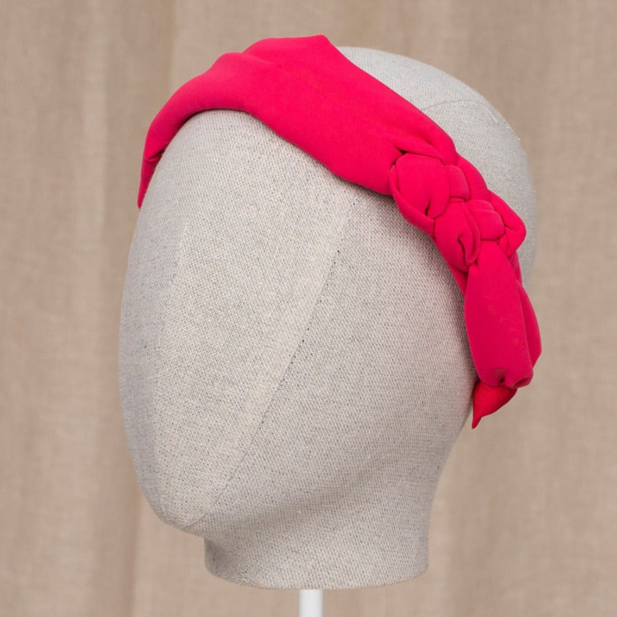 Fuchsia Braided Headband