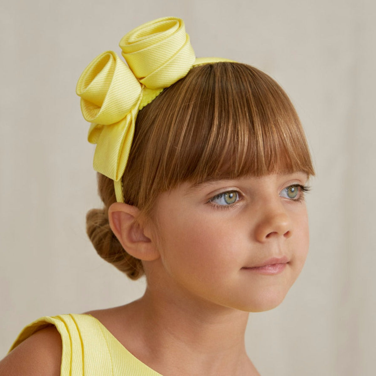 Yellow Rose Headband