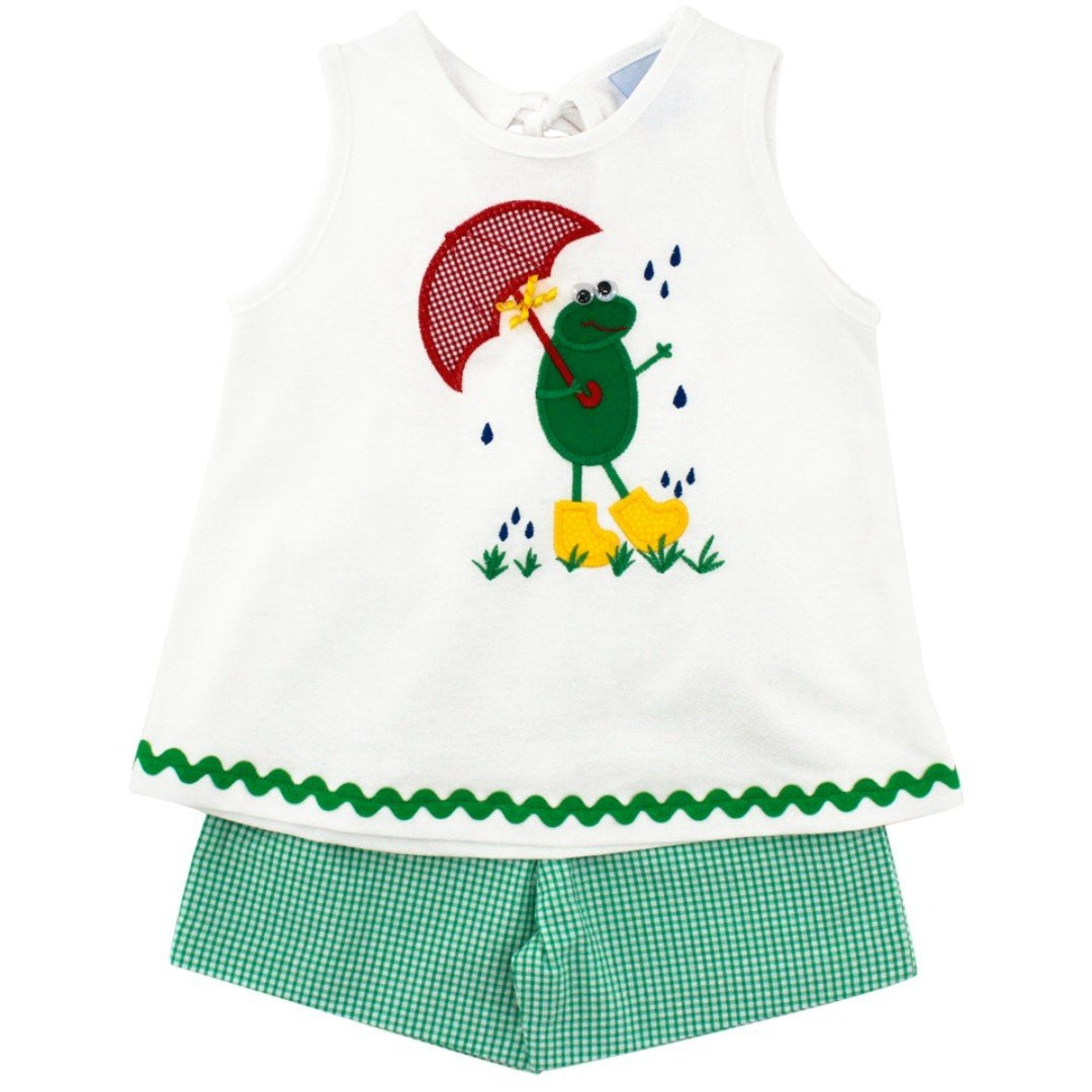 Froggy Flo Girl's Short Set