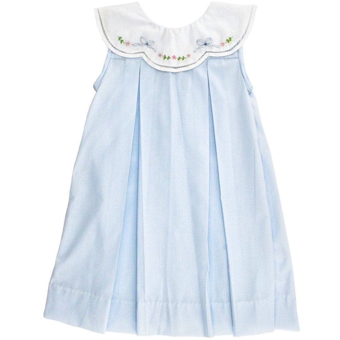 Blue Bow Shadow Work Float Dress