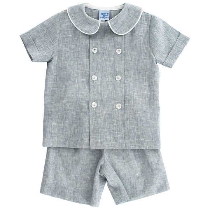 Windsong Linen Dressy Short Set