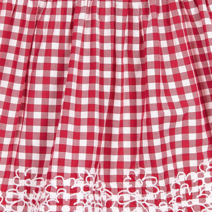 Red Gingham Dress