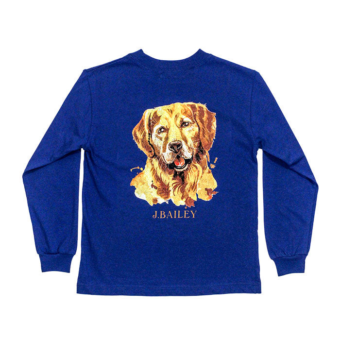 Retriever Royal Blue Long Sleeve T-Shirt