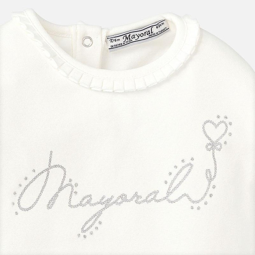 Ivory Mayoral Long Sleeve Shirt