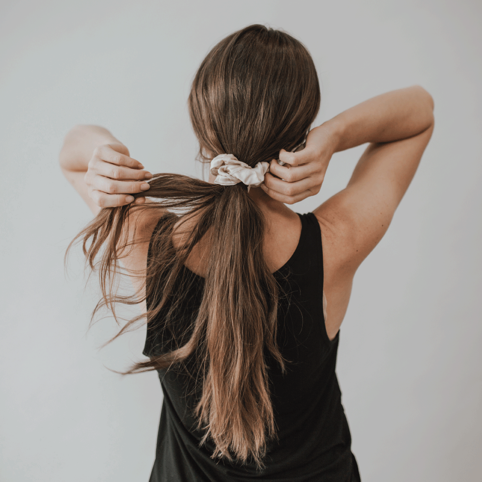 Premium Bamboo Hair Scrunchies