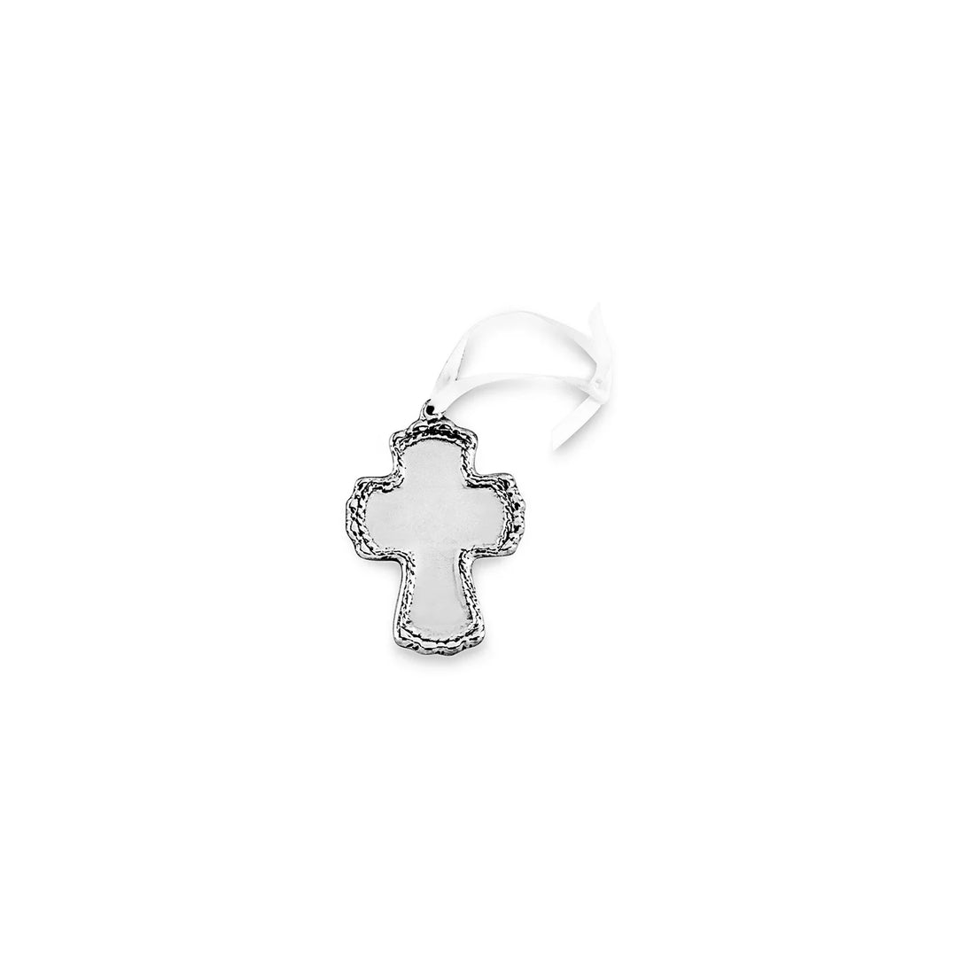 Baby Cord Cross Ornament