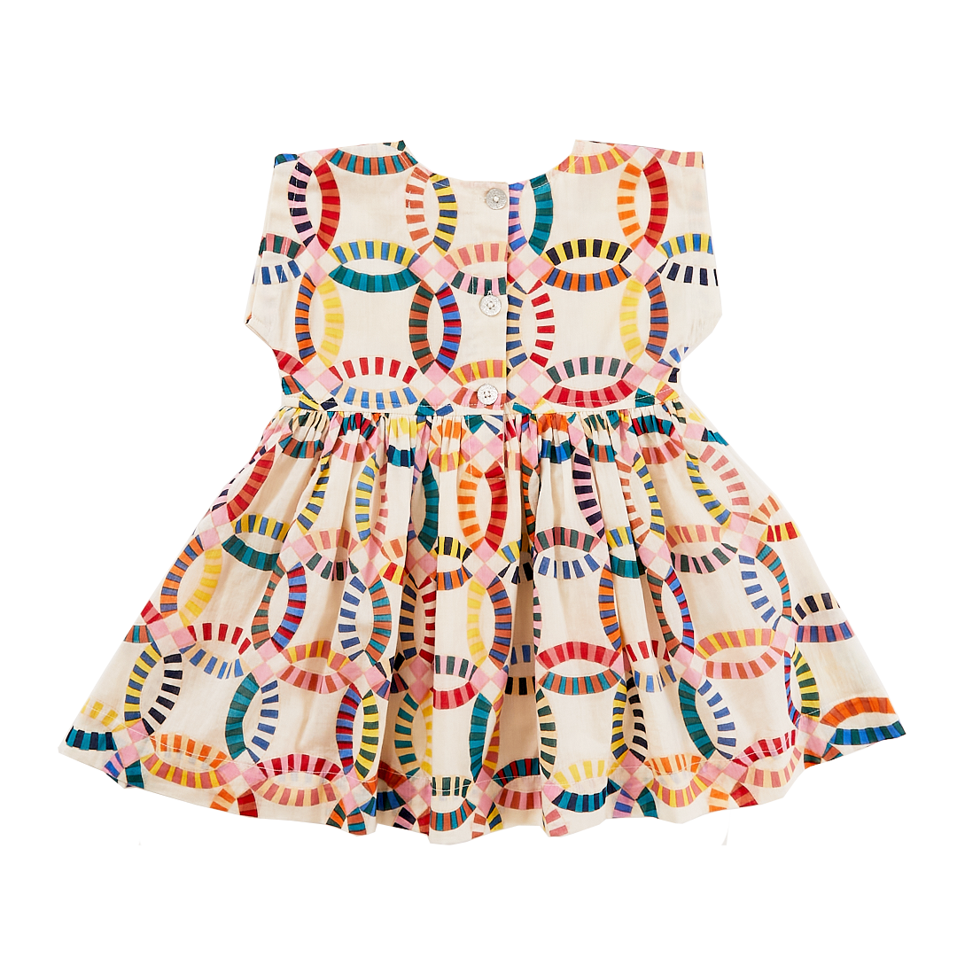 Multi Quilt Adaline Dress