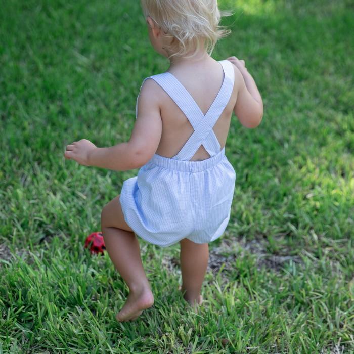  Blue Airplanes Short Infant Bubble