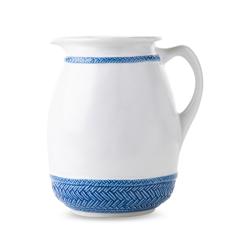 Le Panier White & Delft Blue Pitcher/Vase