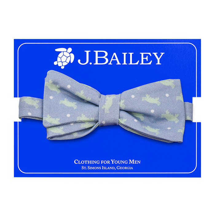 Crab Print Johnny Bow Tie