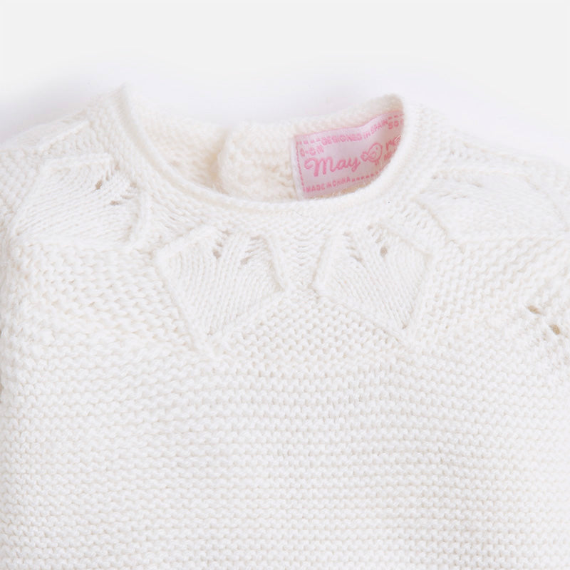 Ivory Sweater & Leopard Bloomer Set