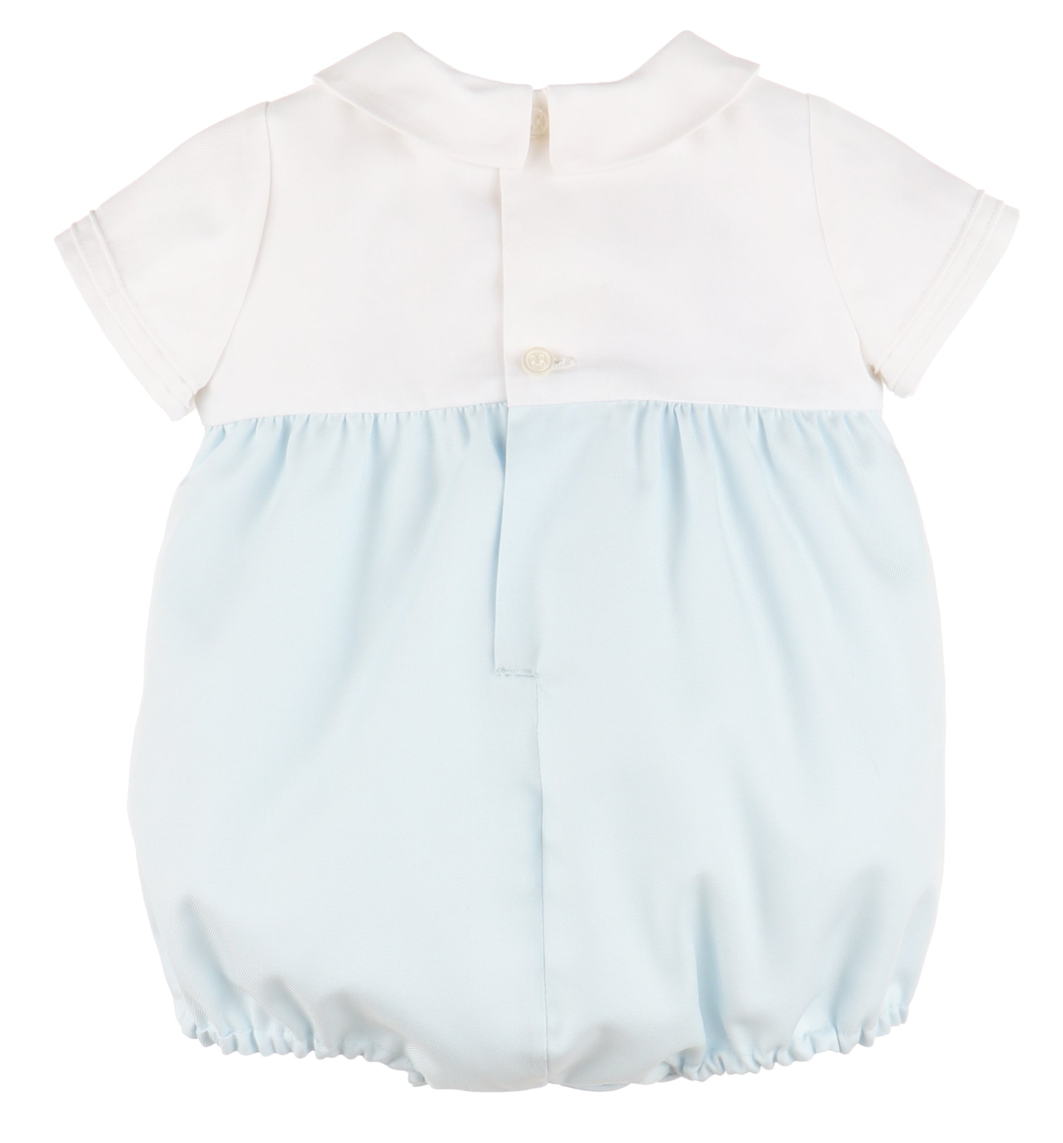 Two Tones Blue Smock Bubble