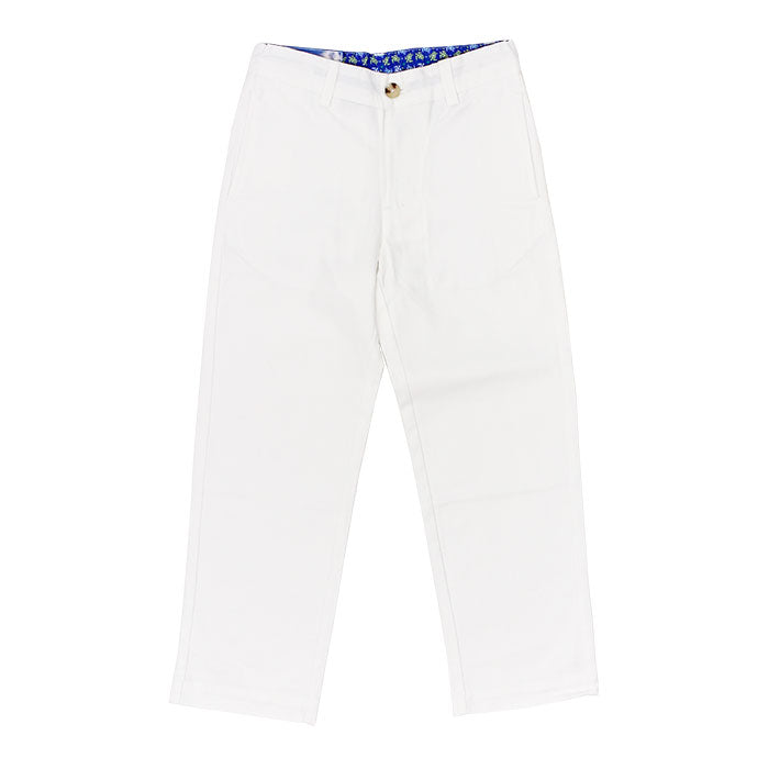 White Twill Champ Pant