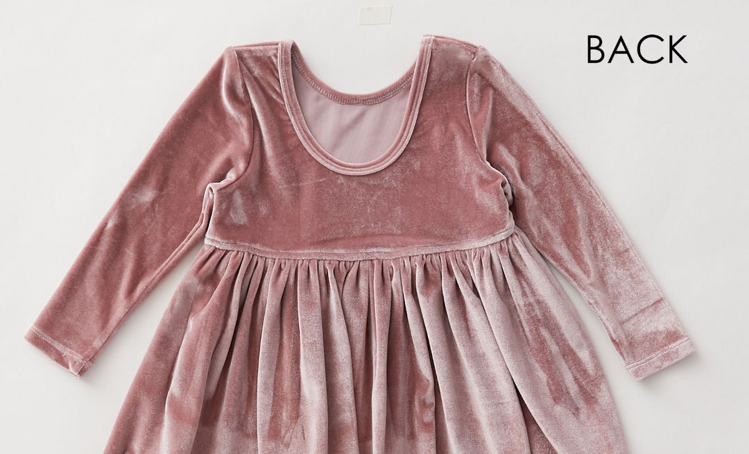 Blush Velour Steph Dress