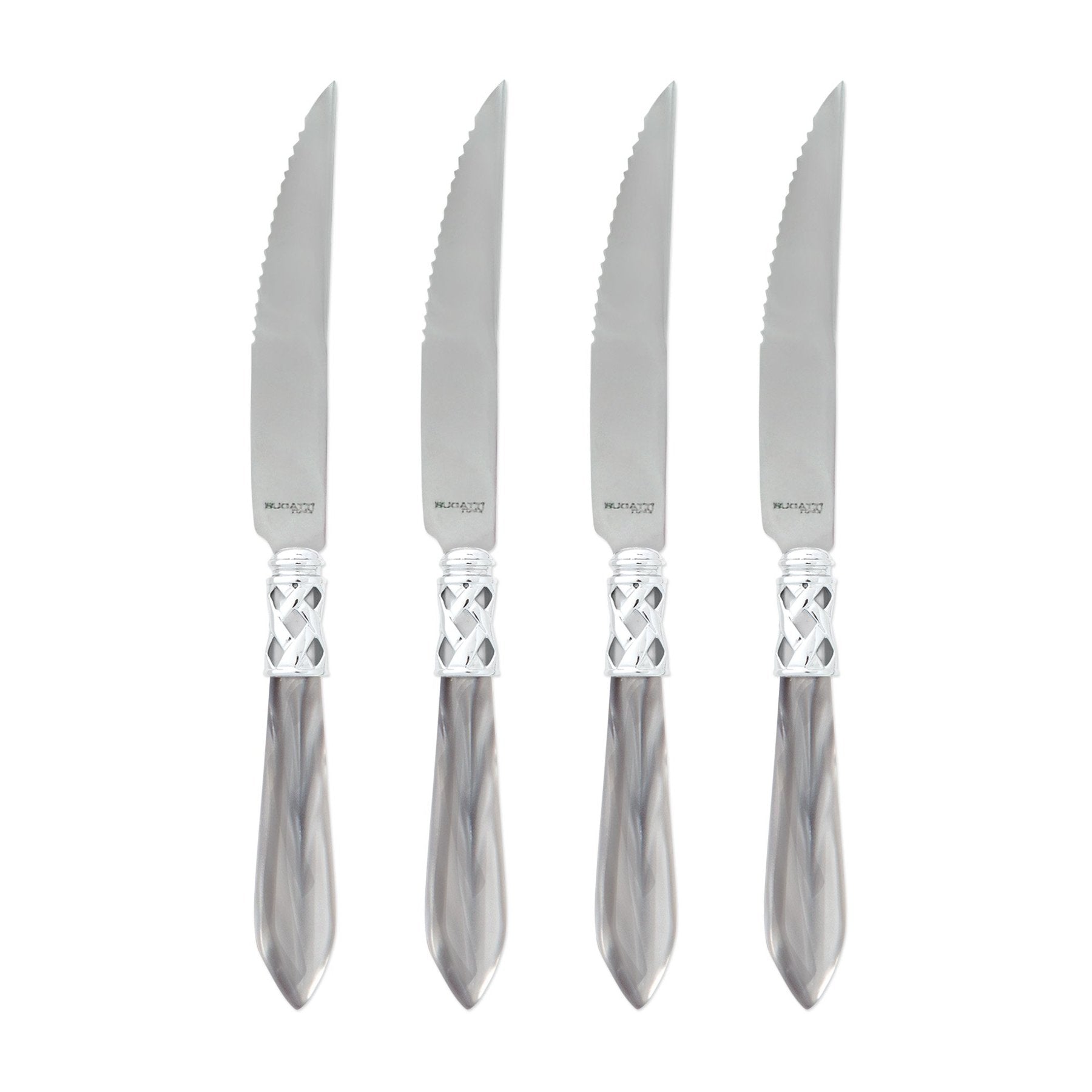 Aladdin Brilliant Light Grey Steak Knives