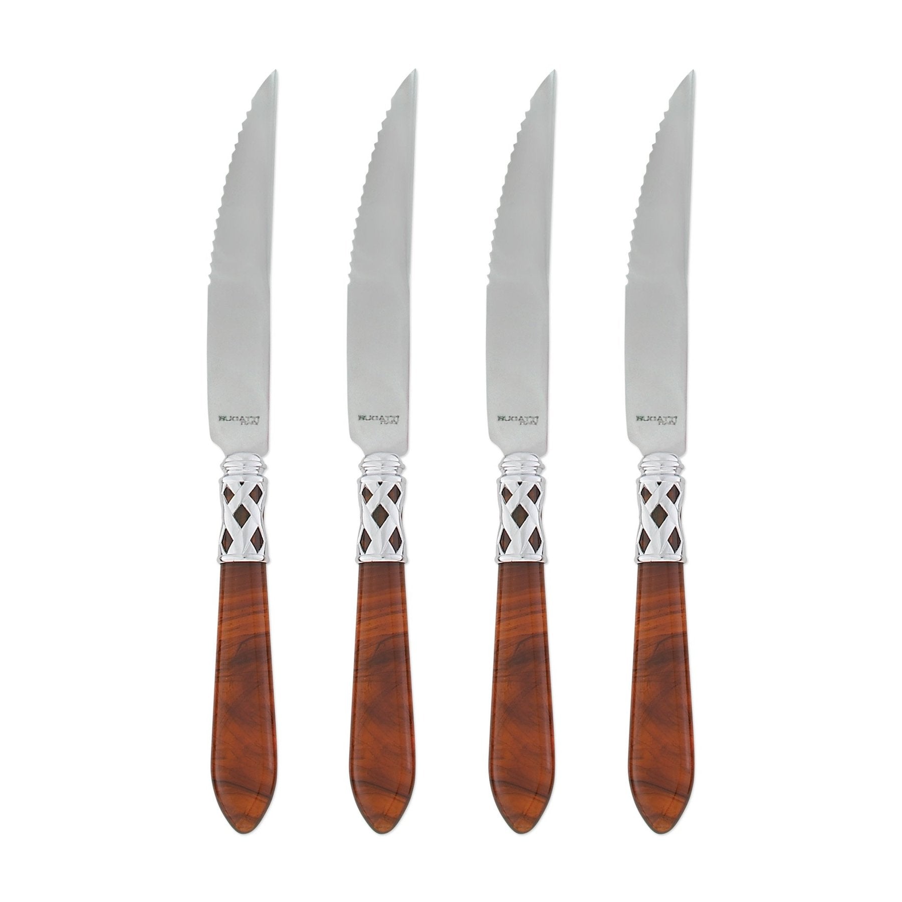 Aladdin Brilliant Tortoiseshell Steak Knives