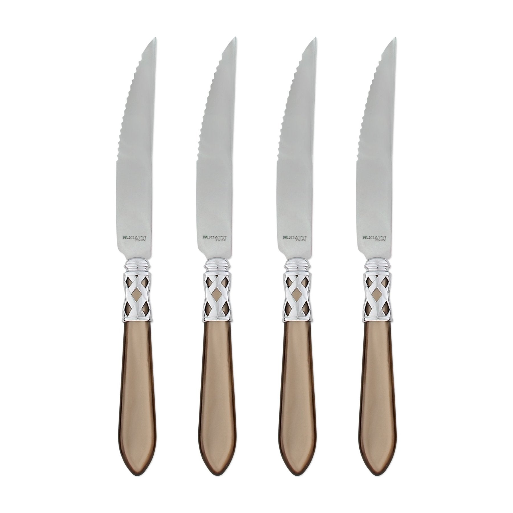 Aladdin Brilliant Taupe Steak Knives