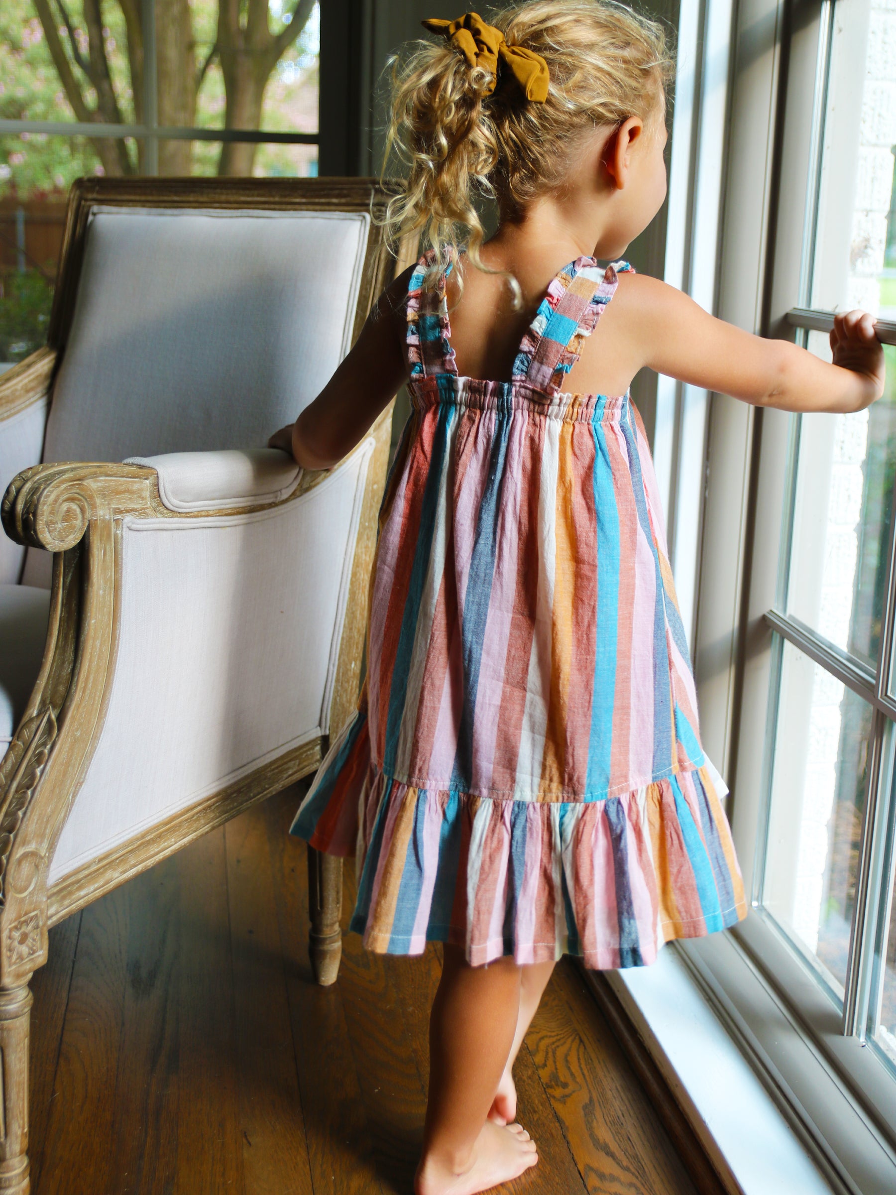 Multi Stripe Emma Dress