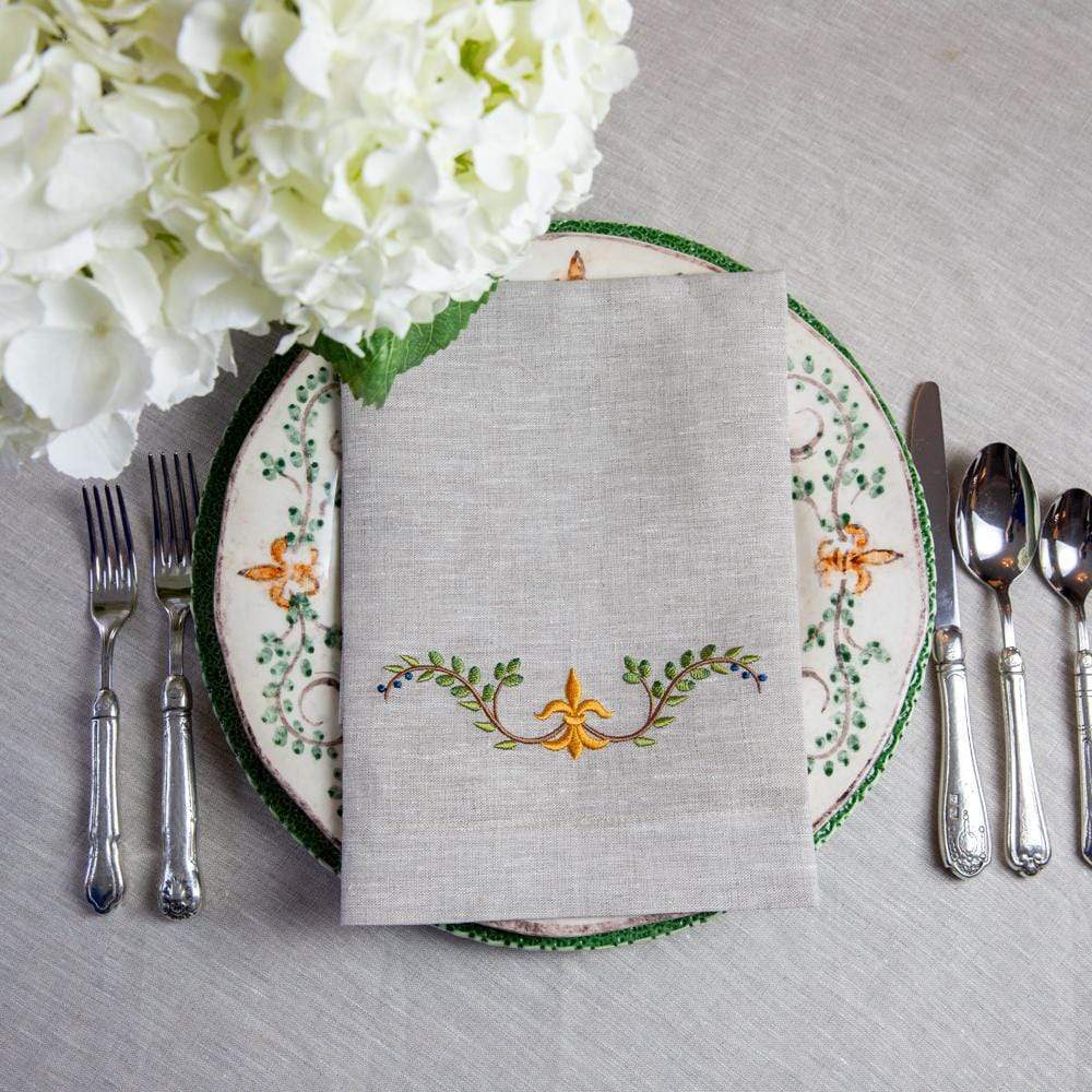 Medici Tri-Fold Flax Napkin 