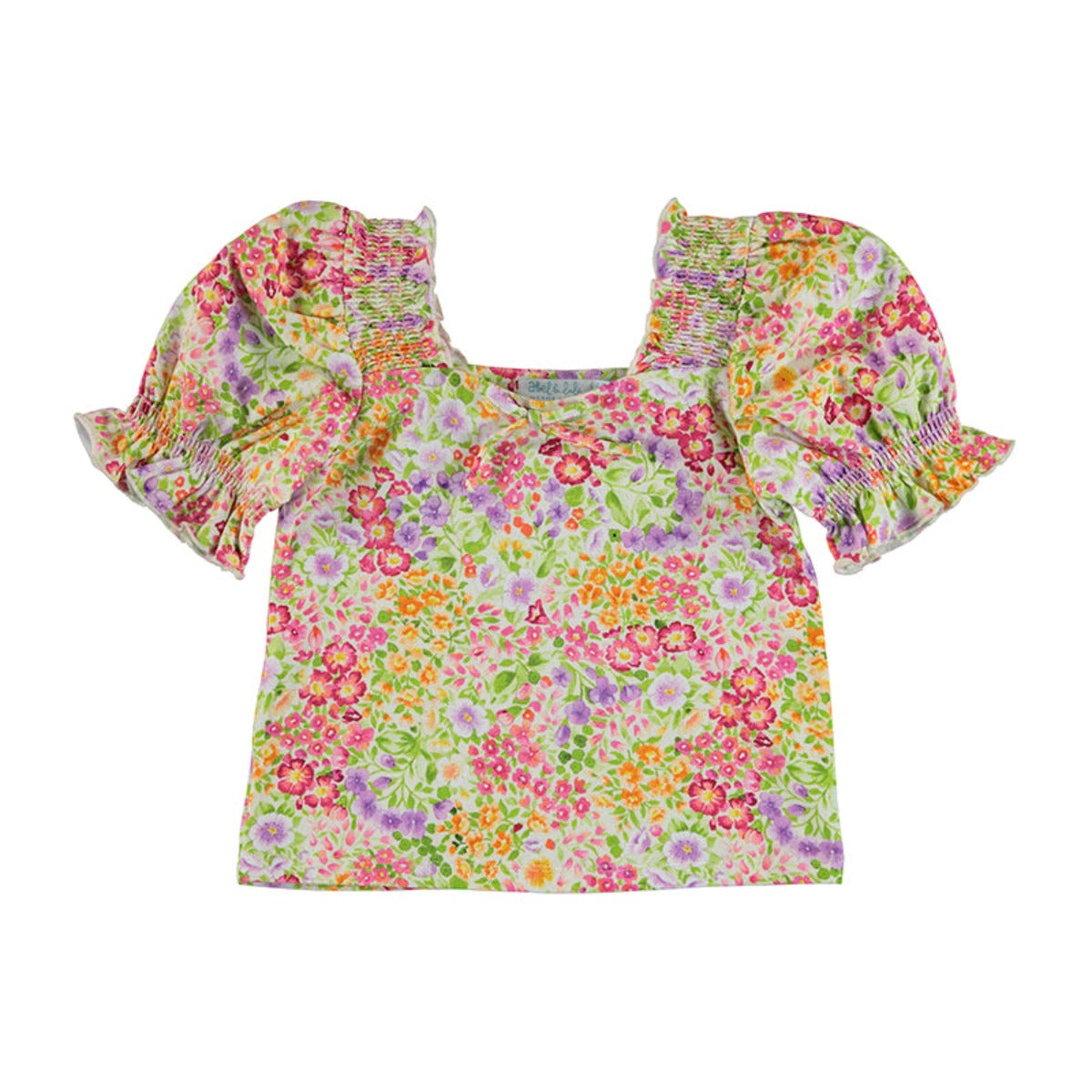 Bubblegum Floral Blouse