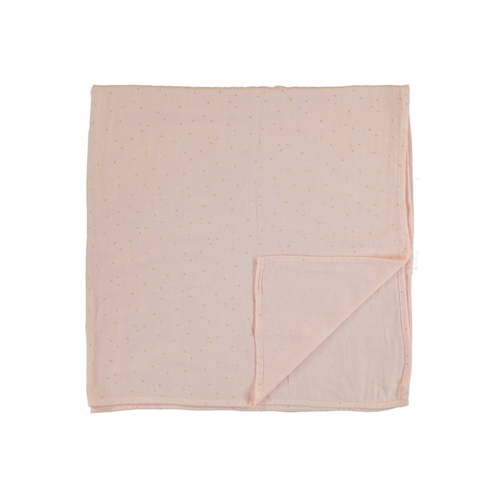 Light Pink Bamboo Swaddle Blanket