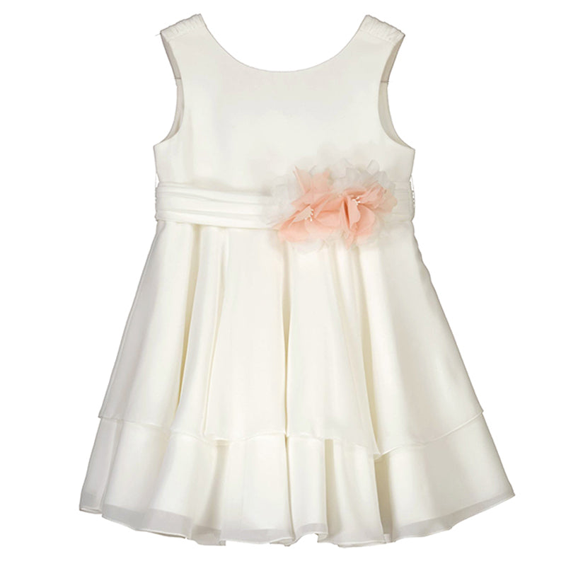 White Chiffon Dress