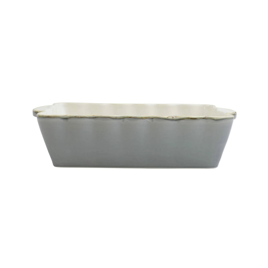 Italian Bakers Grey Medium Rectangular Baker