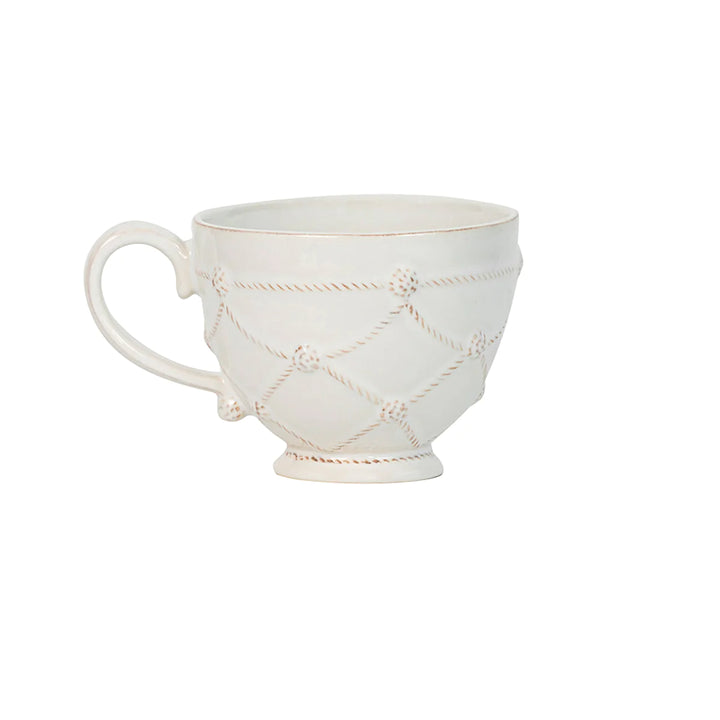 Jardins du Monde Whitewash Breakfast Cup