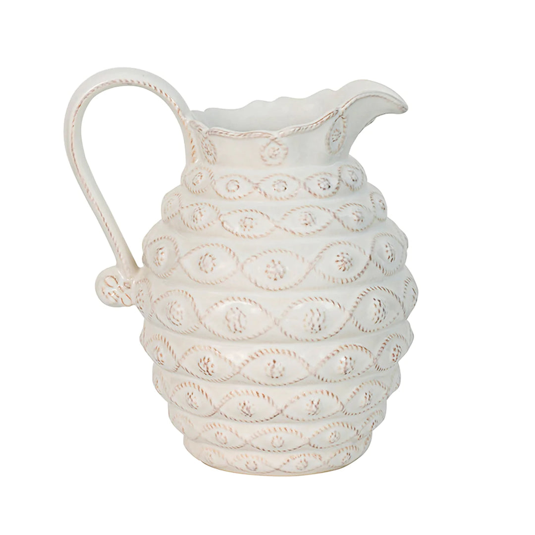 Jardins du Monde Whitewash Pitcher/Vase