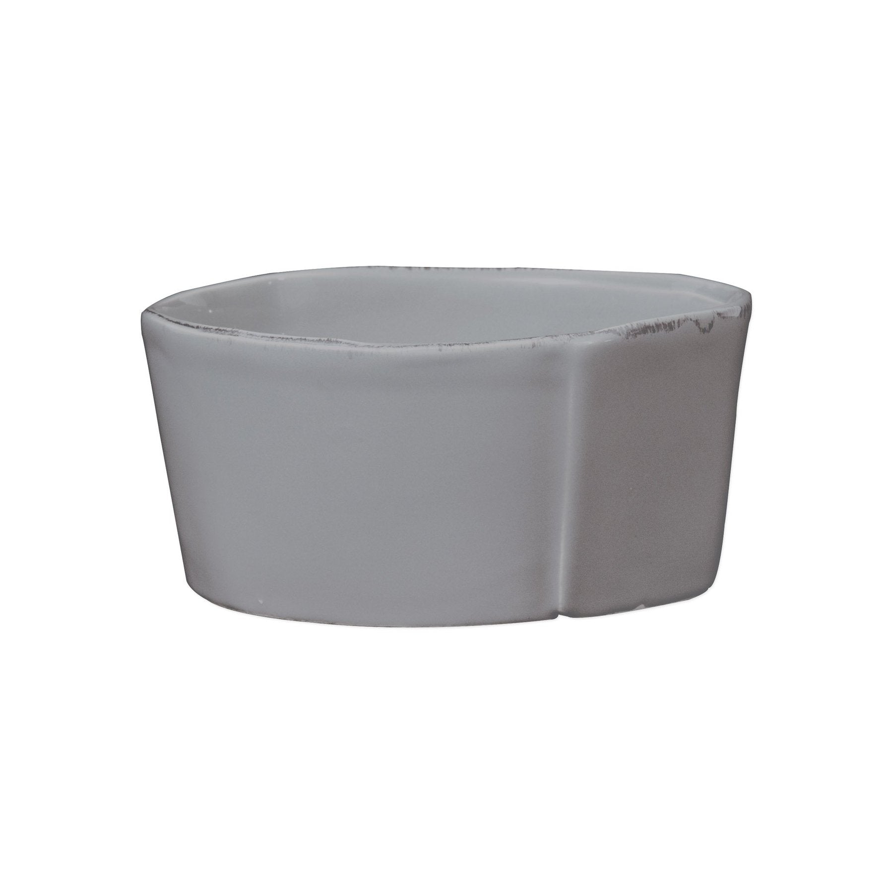 Lastra Gray Medium Serving Bowl