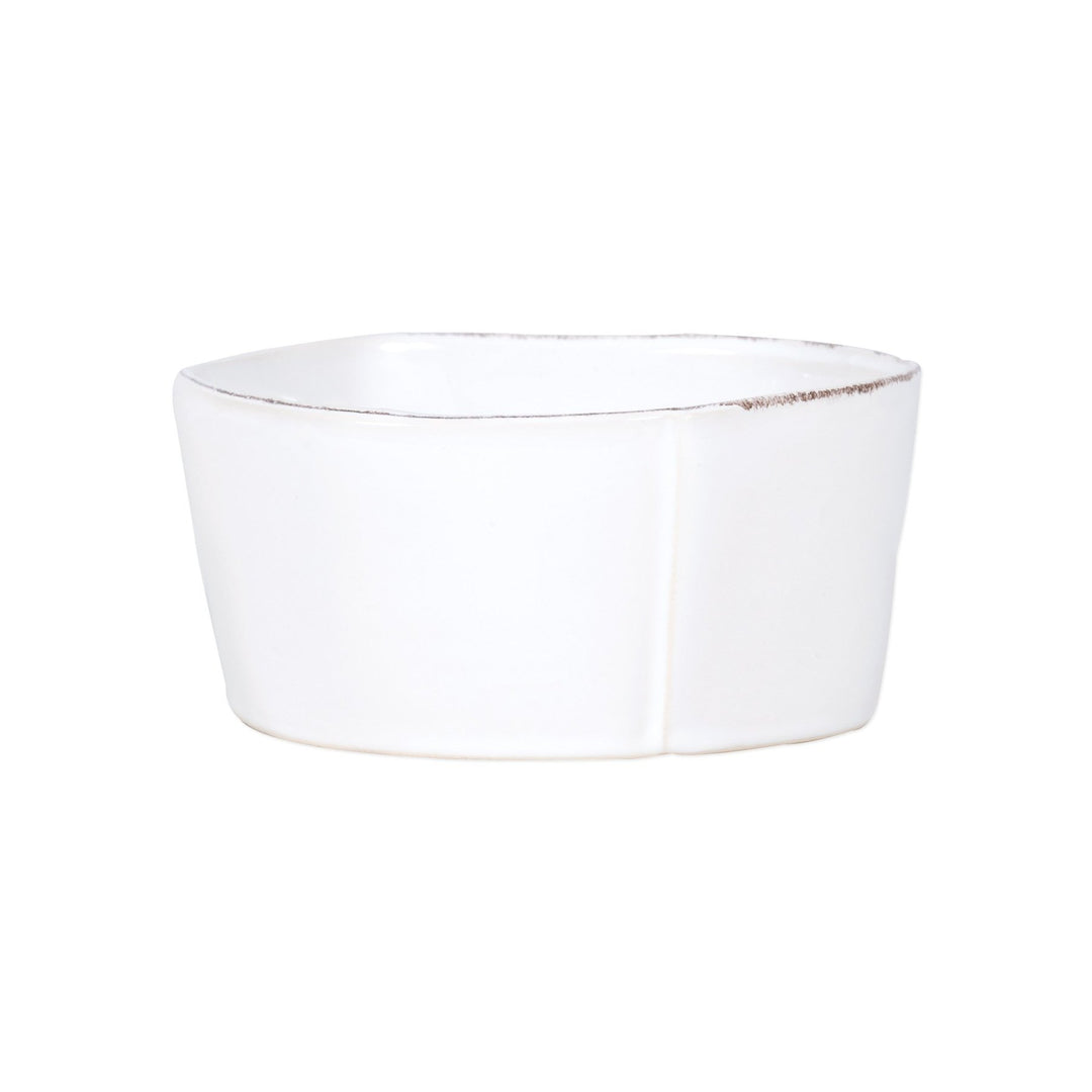 Lastra White Medium Serving Bowl