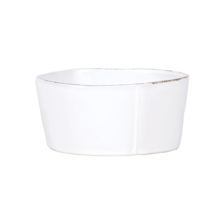 Lastra White Medium Serving Bowl