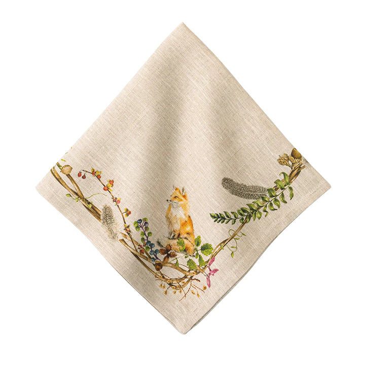 Forest Walk Napkin With Animals