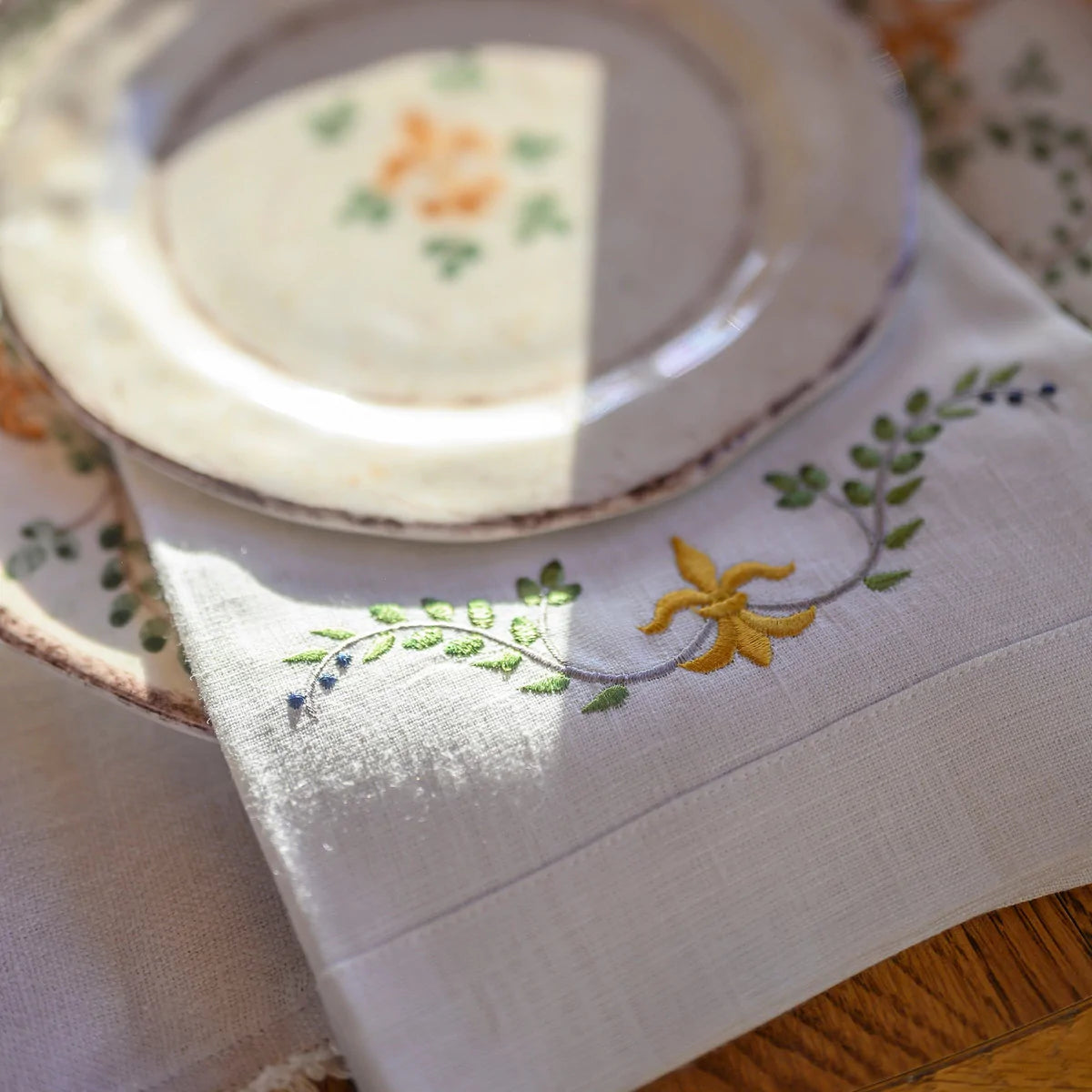 Medici Tri-Fold Flax Napkin 