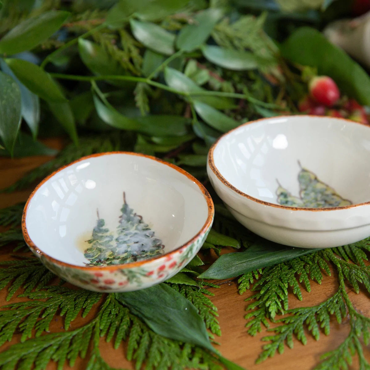 Natale Small Oval Bowl - Set of 2