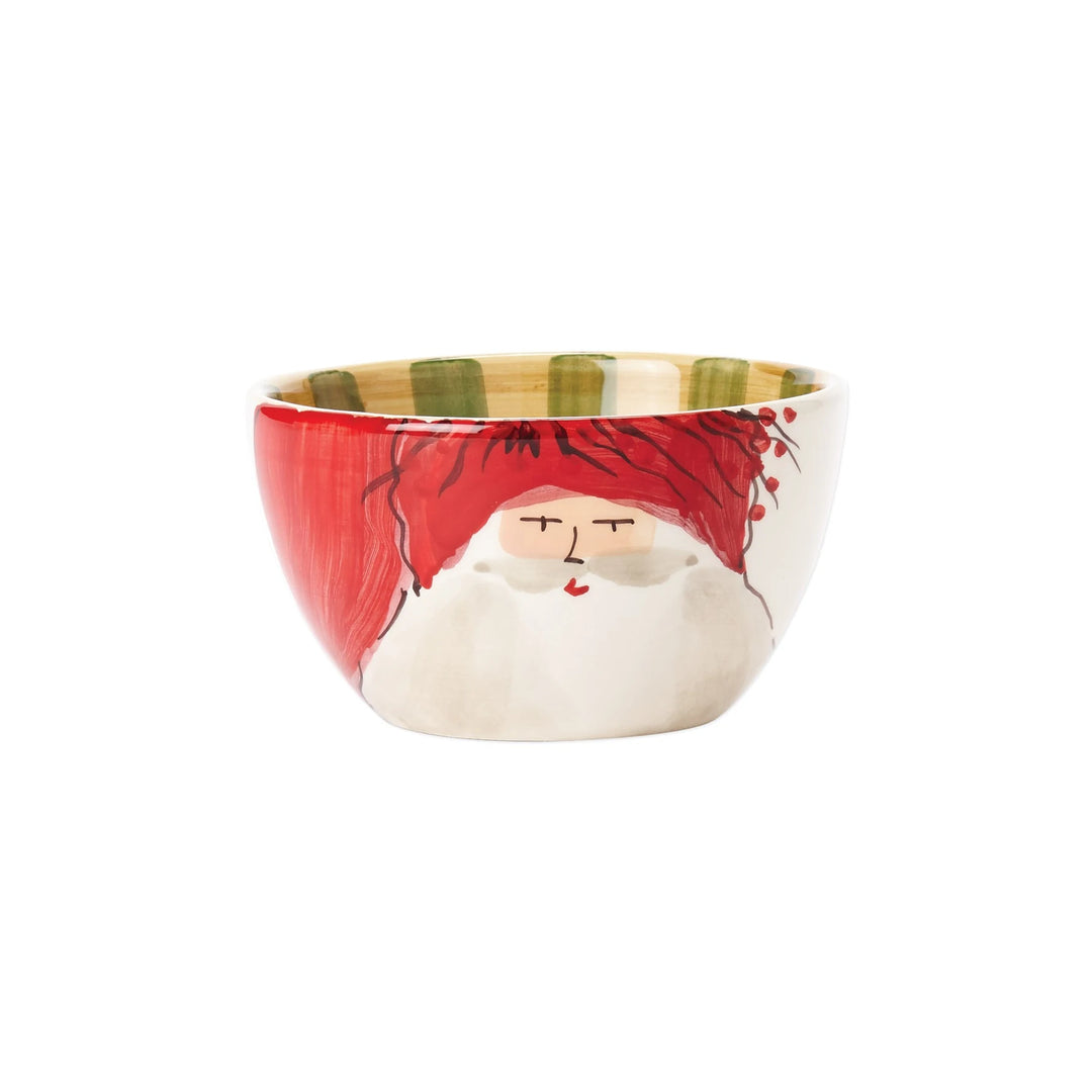 Old St. Nick Red Hat Four-Piece Place Setting