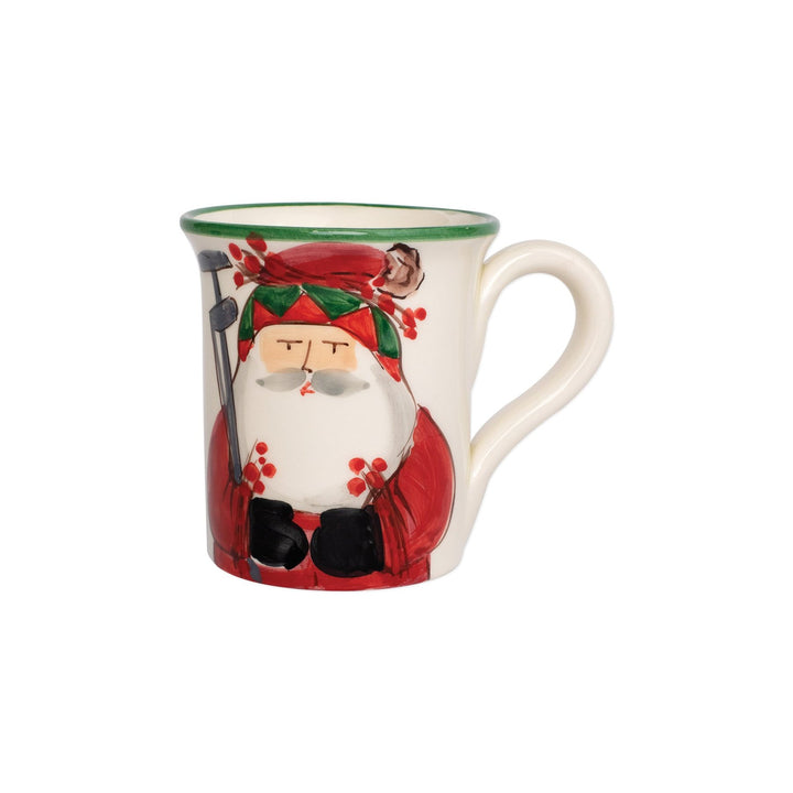 Old St. Nick Mug - Golfing