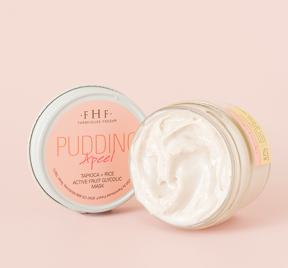 Pudding Apeel® Tapioca + Rice Active Fruit Glycolic Mask