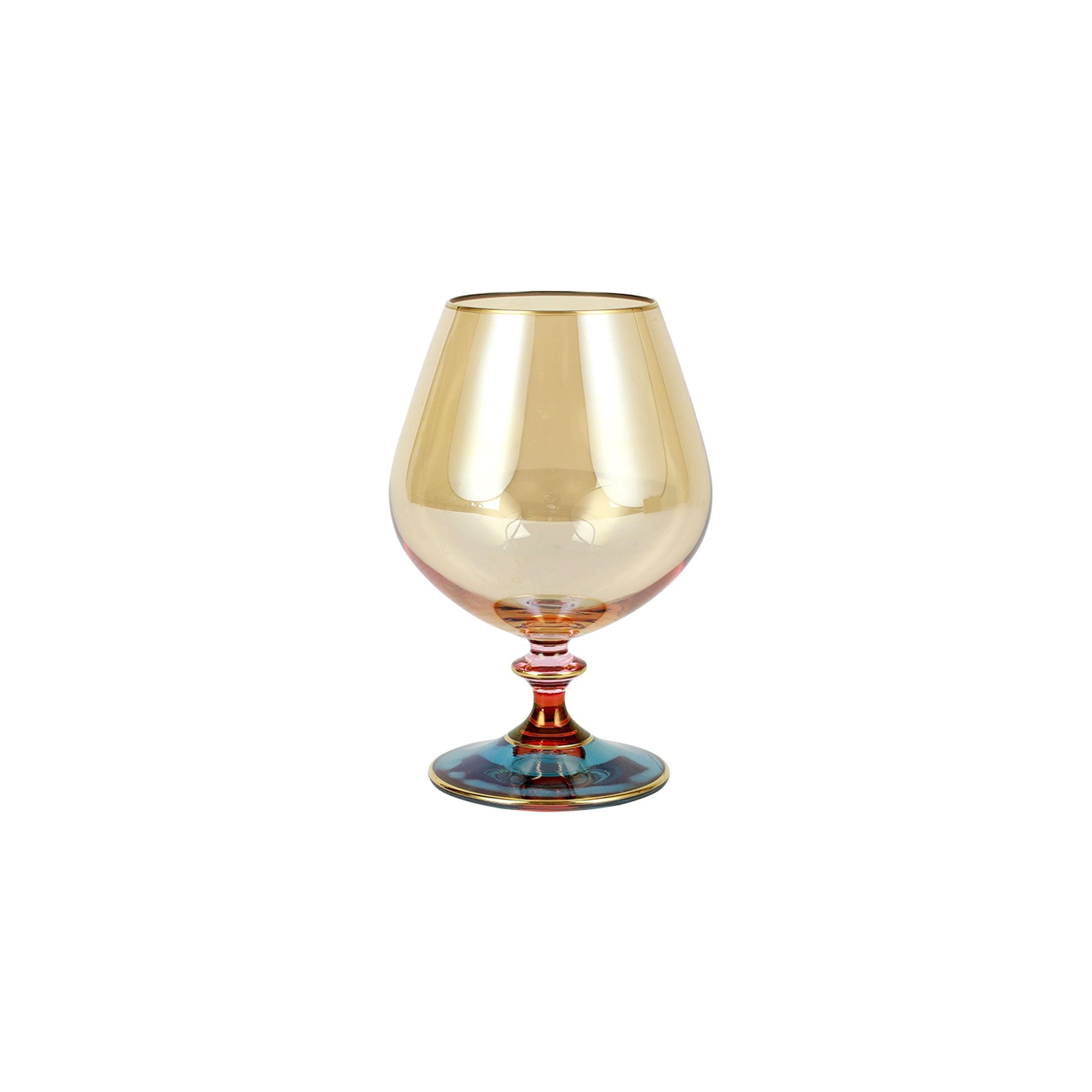 Regalia Deco Blue Brandy Snifter