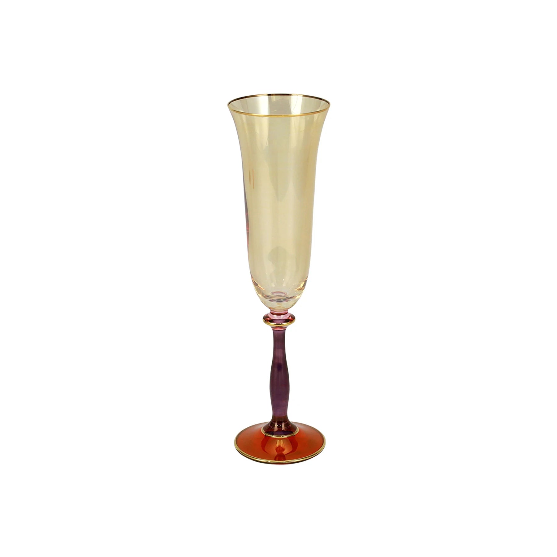 Regalia Deco Assorted Champagne Glasses - Set of 4