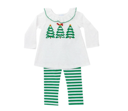 Oh Christmas Tree Tunic Pant Set