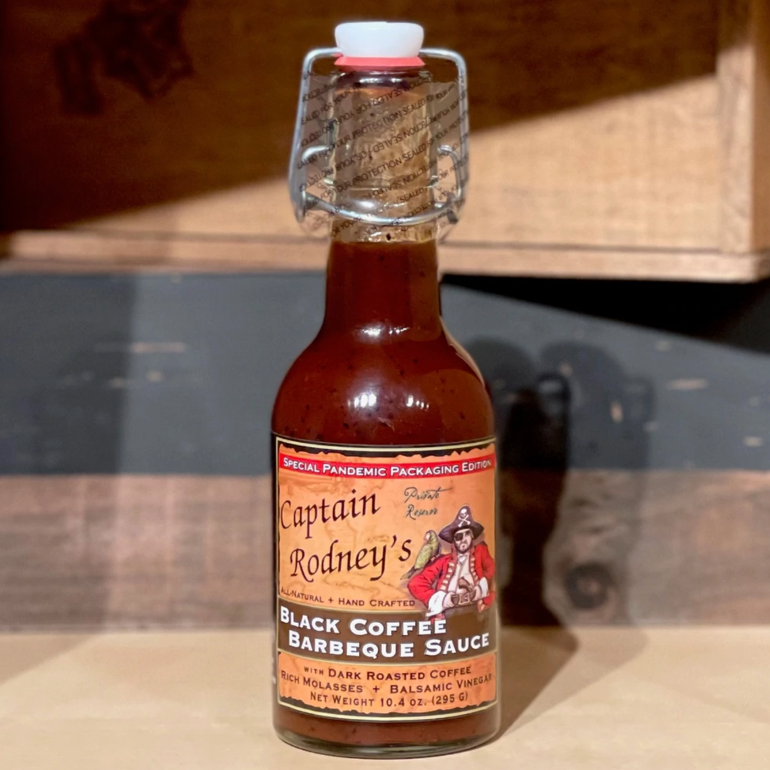 Captain Rodney's Private Reserve Black Coffee BBQ Sauce