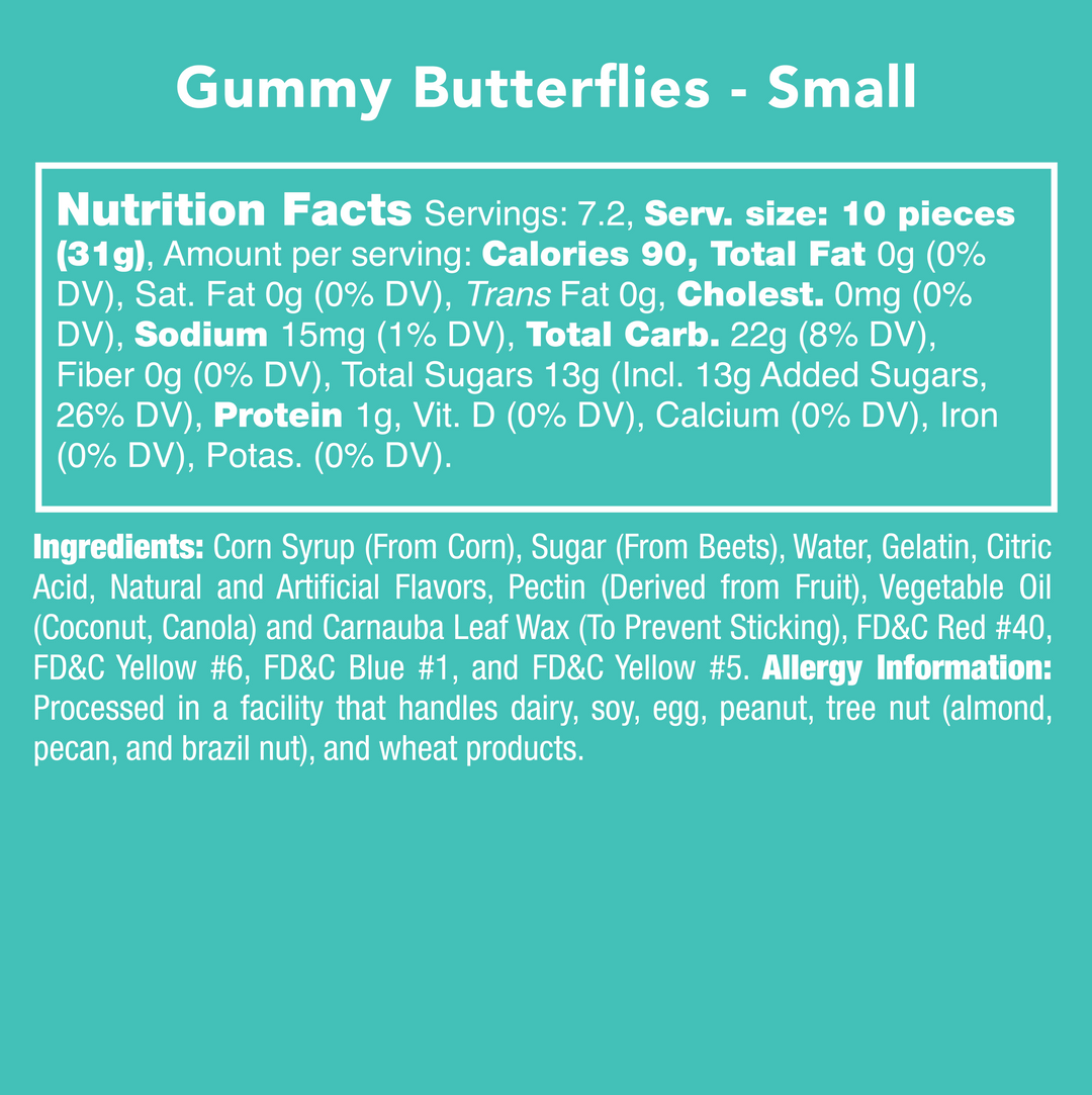 Gummy Butterflies Candy