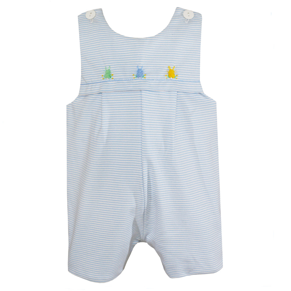 Light Blue Stripe Knit Cottontails John John