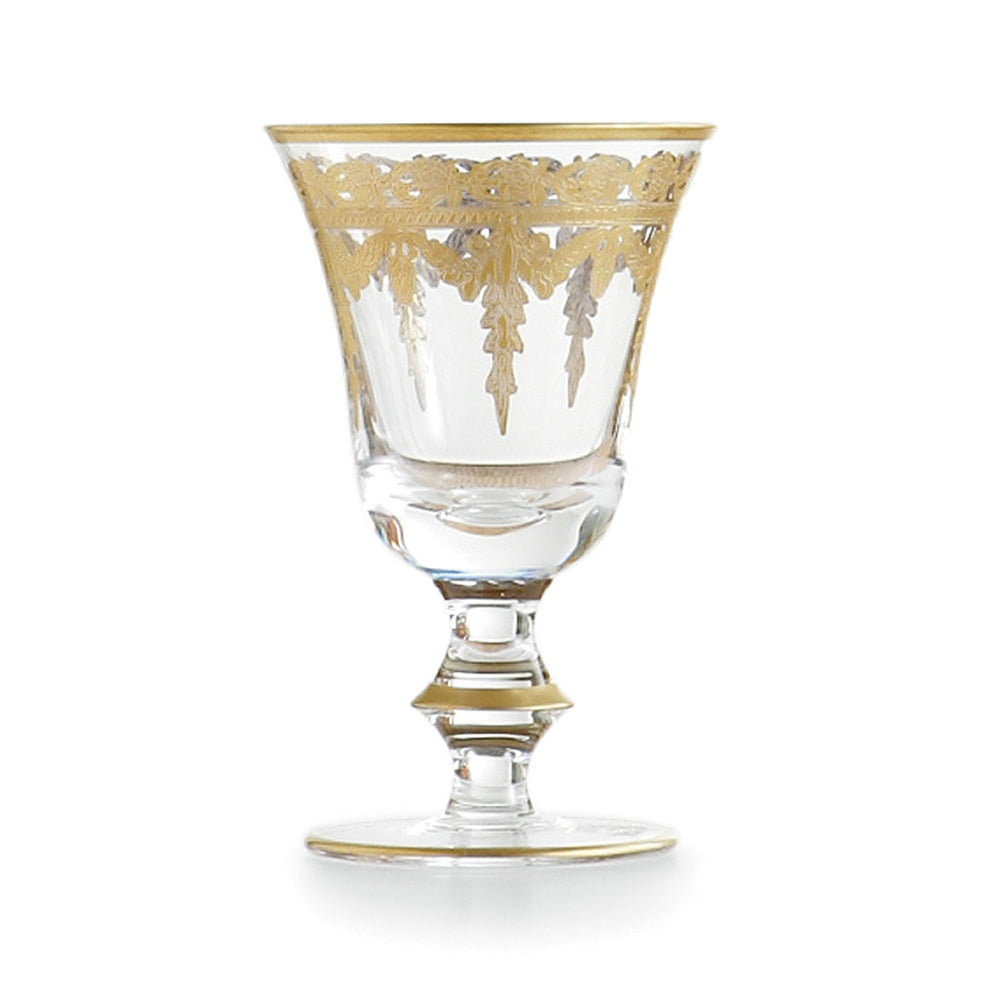 Vetro Gold Wine Glass