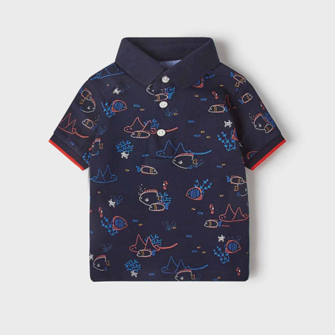 Fish Friends Short Sleeve Polo Shirt