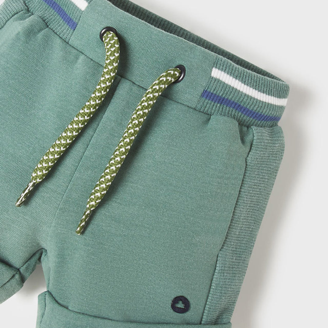 Amazon Green Fleece Shorts