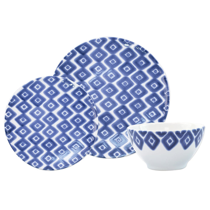 Santorini Diamond 3-Piece Place Setting