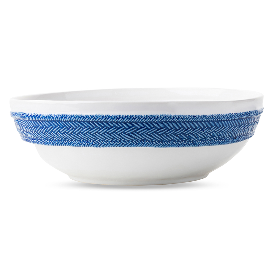 Le Panier White & Delft Blue 12" Serving Bowl