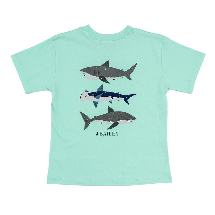 Seaglass Sharks Short Sleeve T-Shirt